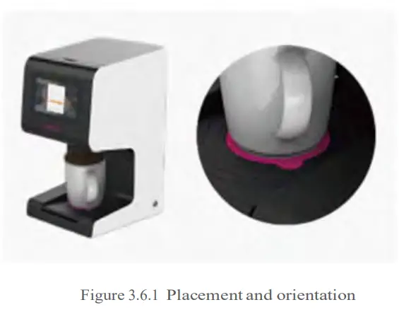 Jolimark CP111D Latte Art Printer - orientation