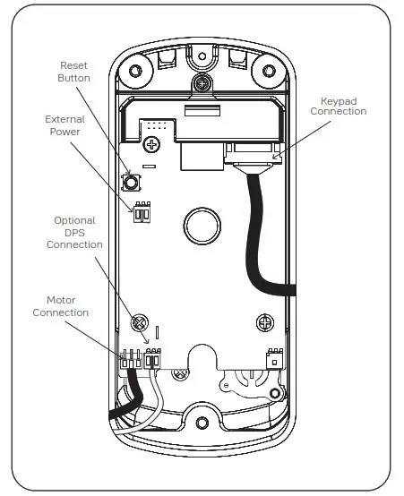 Yale AU-NTT620-ACC nexTouch Keypad Access Exit Trim- Inside Lock