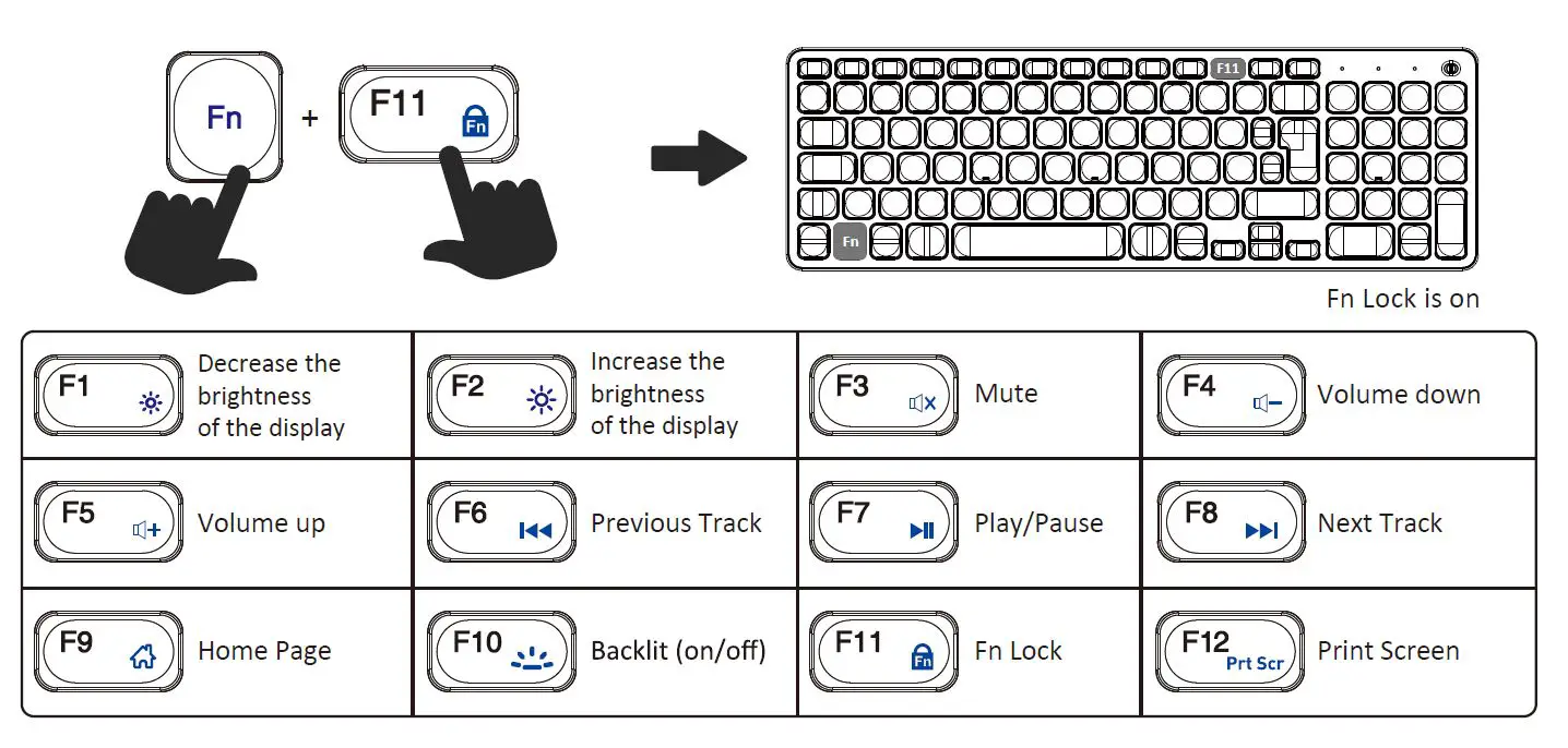 perixx PB-733 PERIBOARD-733 Wireless Keyboard fig 6
