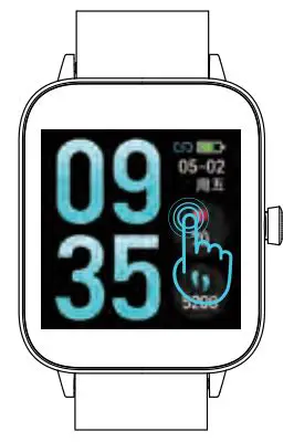 CUBOT C7 Android Smart Watches for Men User Manual - Dial Plate Change