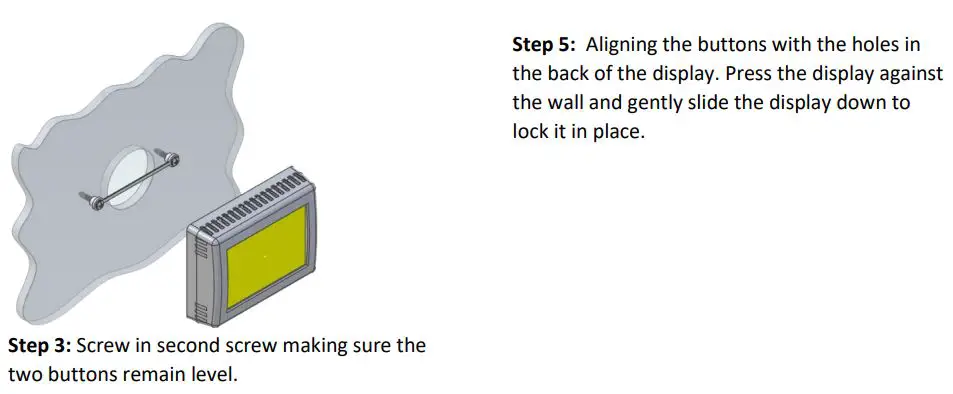 micro-Air ASY-354-X02 EasyTouch RV 354 Touchscreen Thermostat User Manual - Mounting the thermostat
