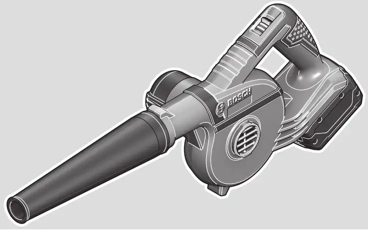 BOSCH GBL 18V 120 Professional Cordless Blower