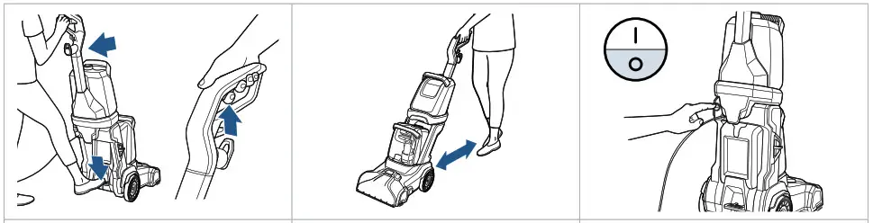 BISSELL 3072 PowerClean Dual Pro Pet Vacuum Cleaner- Before Cleaning 2