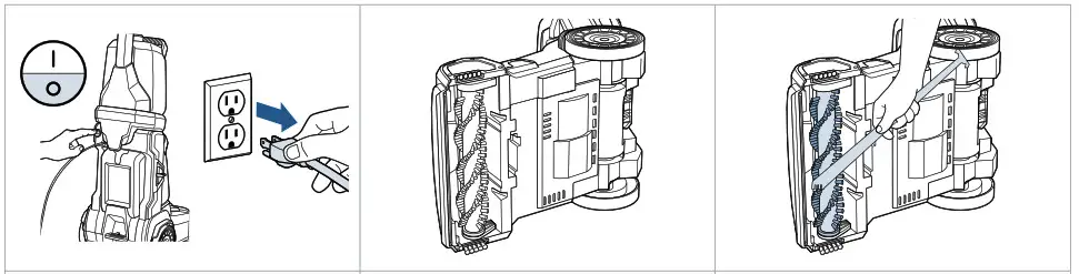 BISSELL 3072 PowerClean Dual Pro Pet Vacuum Cleaner- Cleaning the Brush Roll