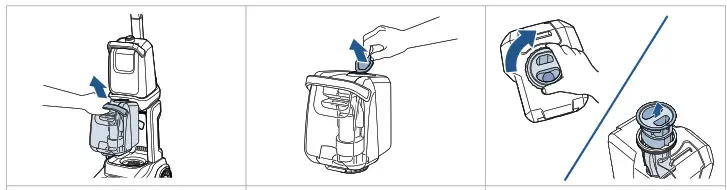 BISSELL 3072 PowerClean Dual Pro Pet Vacuum Cleaner- Dirty Water Tank