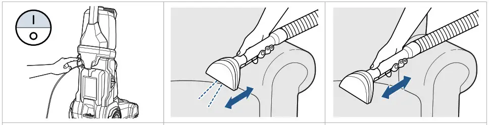 BISSELL 3072 PowerClean Dual Pro Pet Vacuum Cleaner- Hose and Tool 2