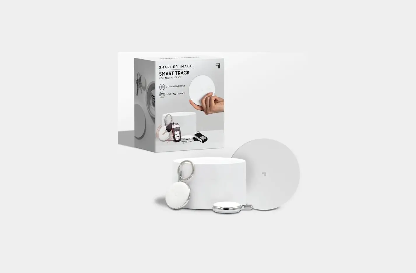 Sharper Image Smart Track Key Finder + Storage User Manual