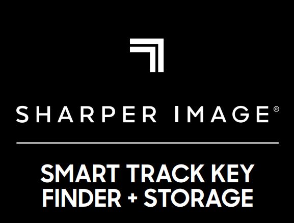 SHARPER IMAGE Smart Track Key Finder + Storage User Manual