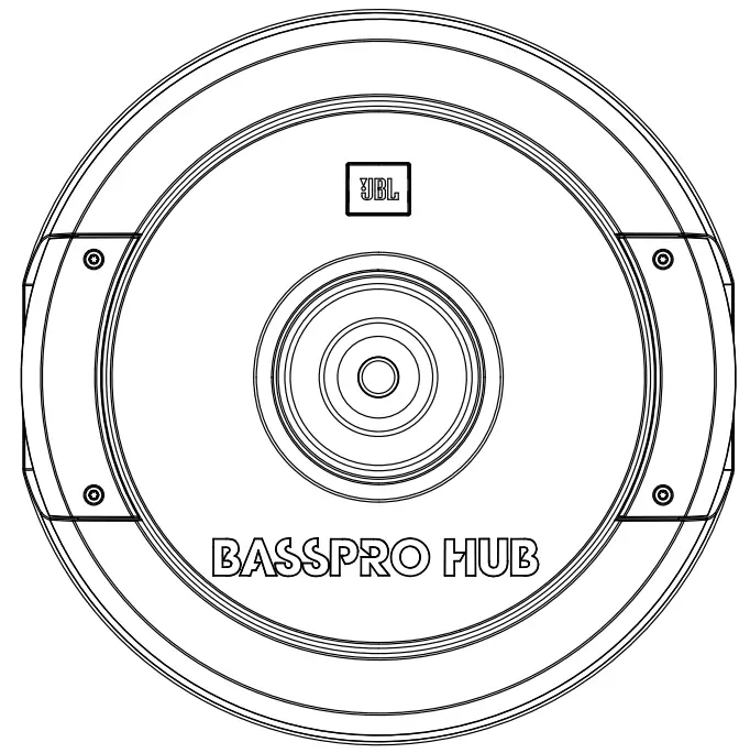 JBL BassPro Hub 11 Inch Powered Subwoofer System