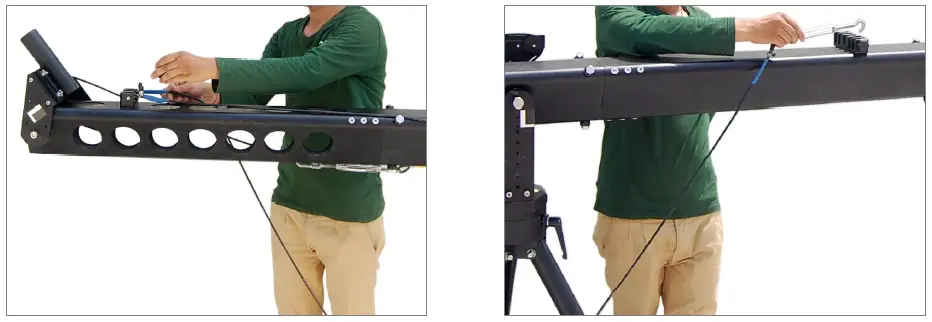 PROAIM P-W9P40-JM 40-Inch Jumbo Cinema Jib-Crane Kit fig 20