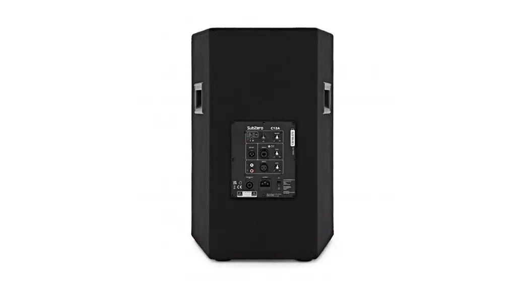 Subzero Szs-c12a Active Pa Speaker User Manual