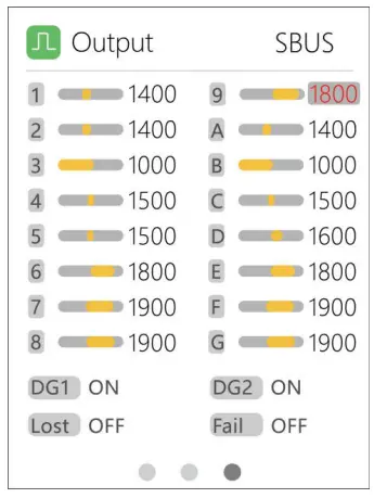 SBUS signal output