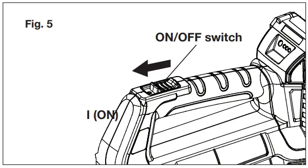 SUNJOE 24V-TB-LTE-RM Cordless Compact Turbine Jet Blower User Manual - Fig. 5