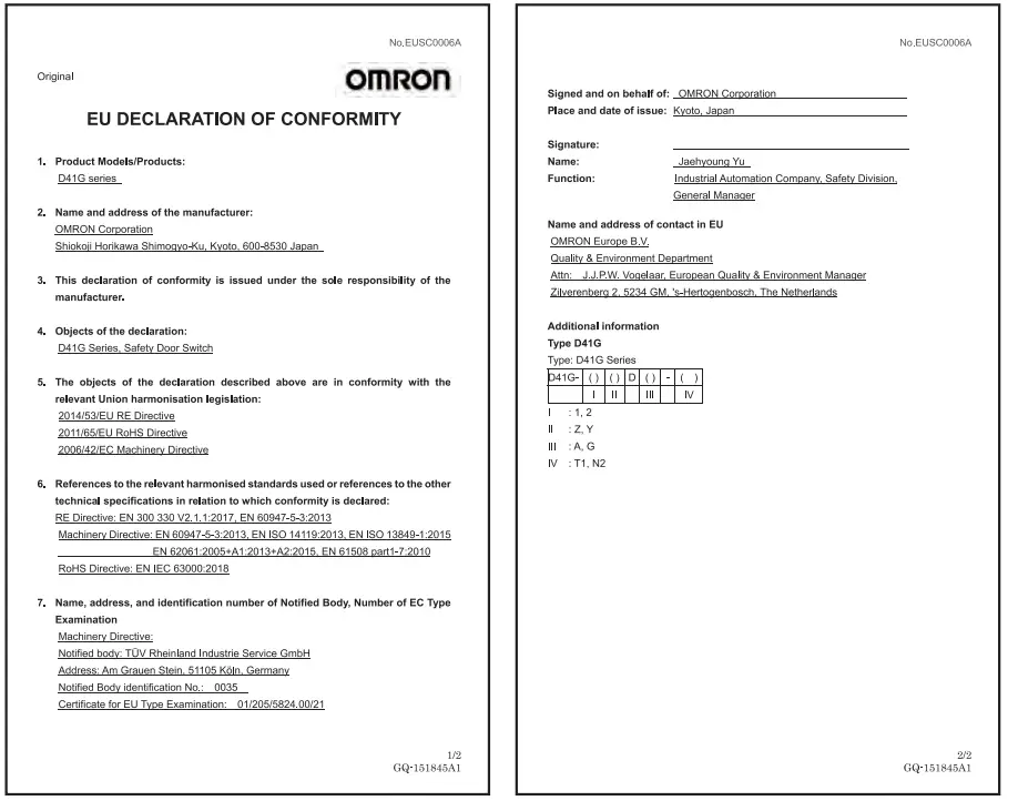 OMRON-D41G-High-Coded-Guard-Lock-Safety-Door-Switch-8