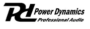 Power Dynamics 171.142 PDM-S803 Stage Mixer 8Ch DSP-MP3 logo