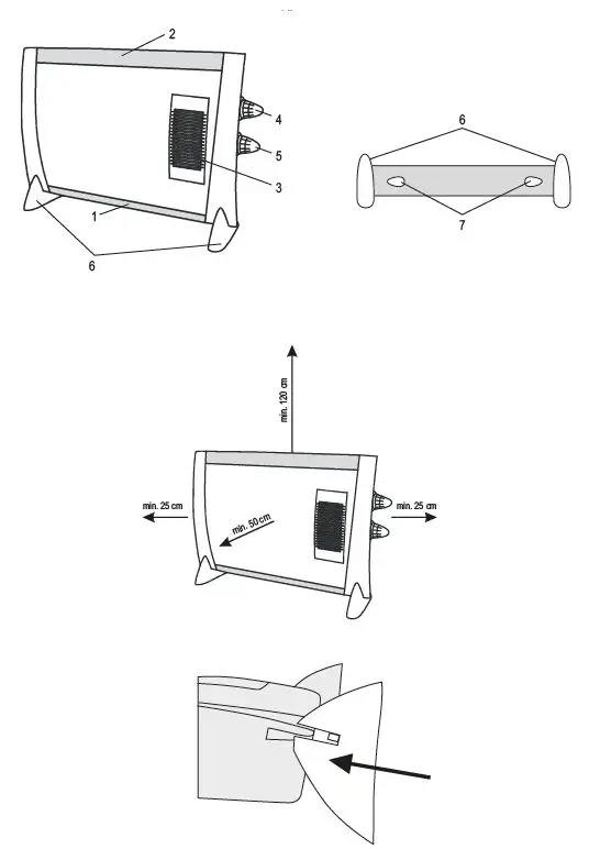 somogyi FK 190 TURBO Convector Radiator Fan 1