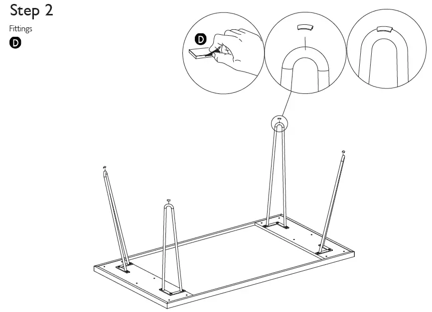 Hairpin Dining Table