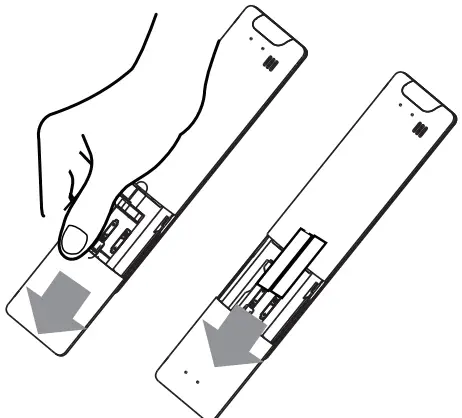 inventor V6FO 60 Remote Controller with Air Conditioning slide battery