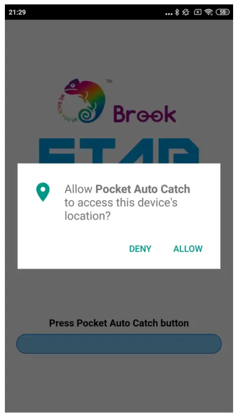 Brook Pocket Auto Catch Meteor Auto Spin Catching Pocket Monster - app1