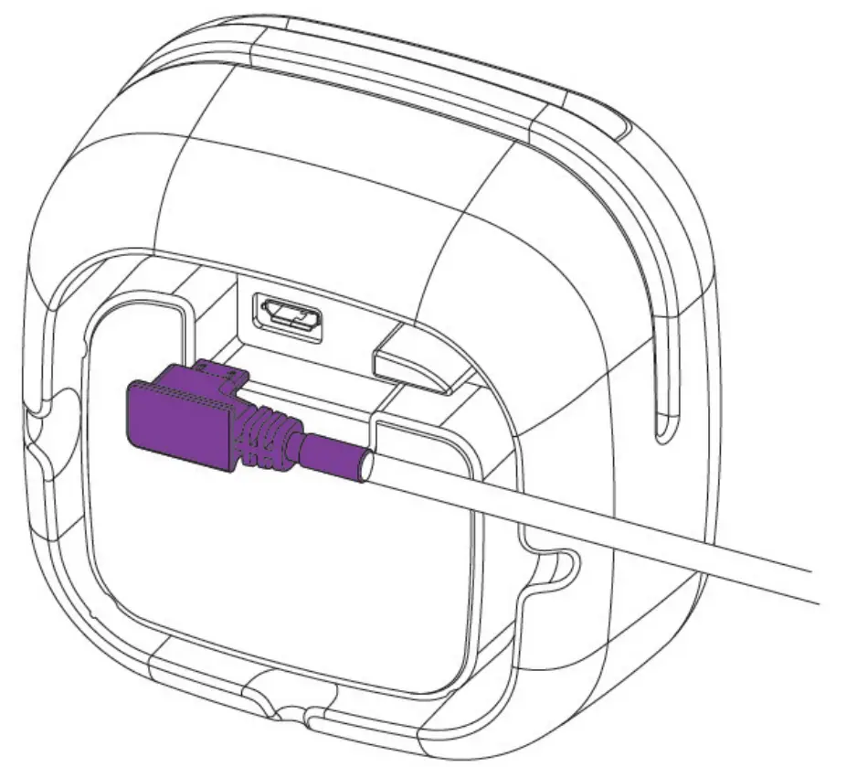 Bbpos Toast Contactless Pay Terminal - cable and plug 3