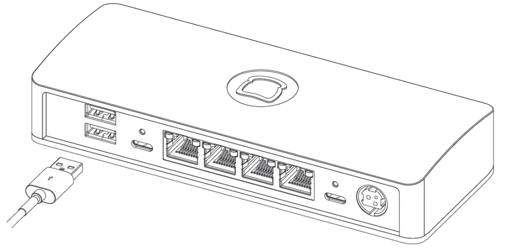 Bbpos Toast Contactless Pay Terminal - cable and plug