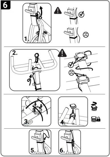 DOMYOS Biking100 Exercise Bike Gym Machine - 6