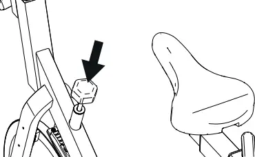 DOMYOS Biking100 Exercise Bike Gym Machine - EMERGENCY STOP