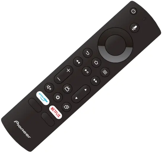 Pioneer PN43951-22C Voice Remote with Alexa and Two AAA Batteries