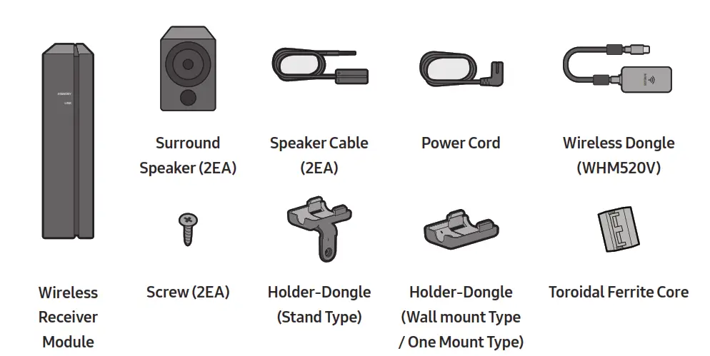 SAMSUNG Wireless Rear Speaker - 02