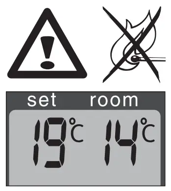 KEROSUN LC 3000 Laser Heater - warning1