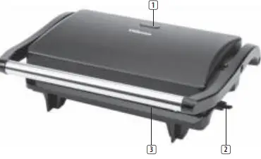 TRiSTAR GR-2650 Contact Grill-fig2