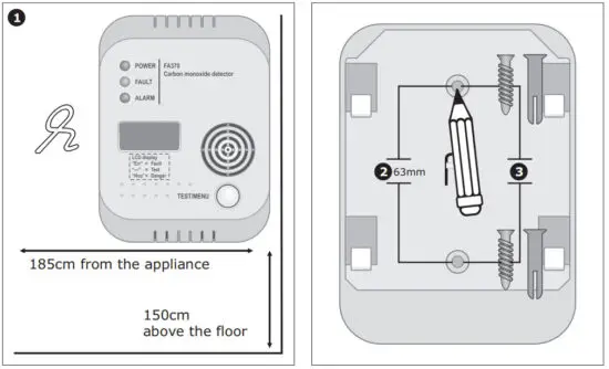 smartwares RM370 Carbon Monoxide Detector - figure 4
