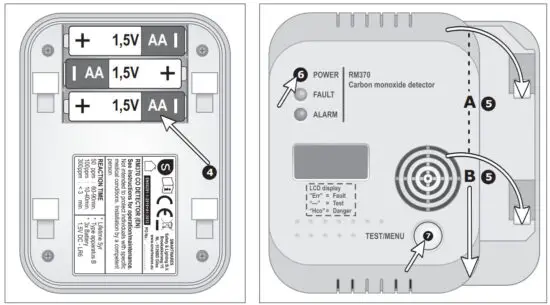 smartwares RM370 Carbon Monoxide Detector - figure 5