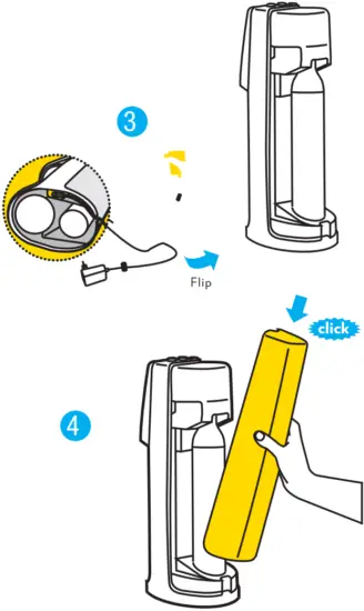 sodastream Fizzi One Touch Sparkling Water Maker B
