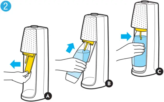 sodastream Fizzi One Touch Sparkling Water Maker CREATE THE BUBBLES 2