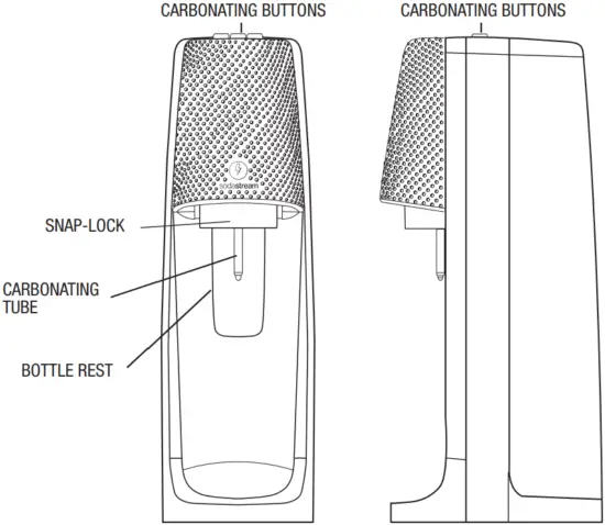 sodastream Fizzi One Touch Sparkling Water Maker OVERVIEW