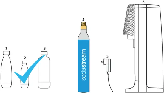 sodastream Fizzi One Touch Sparkling Water Maker OVERVIEW A