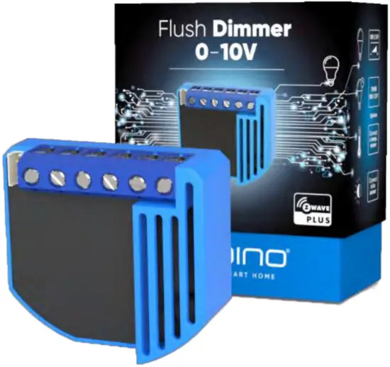 Qubino QUZMNHVD3 0 10V Flush Dimmer