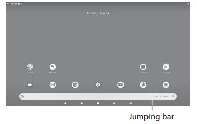 VENTURER VCT9T48 Luna Max 14-Inch Android Tablet with Detachable SpaceMaker Fold-Up Keyboard 4