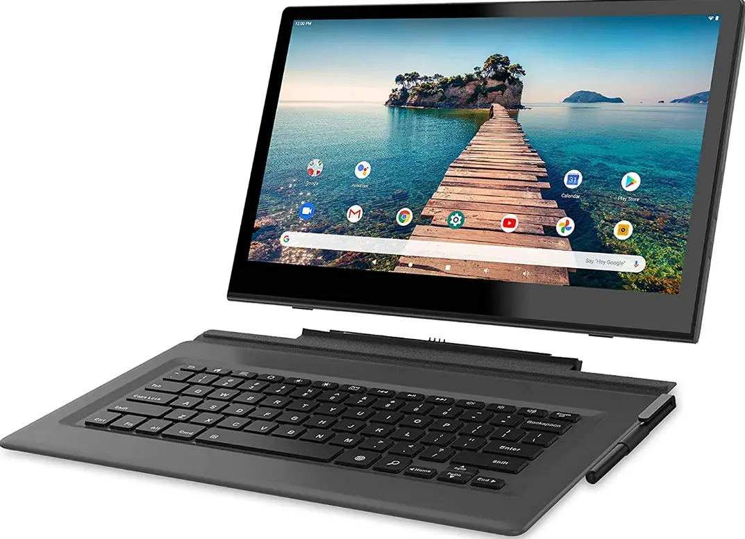 VENTURER VCT9T48 Luna Max 14-Inch Android Tablet with Detachable SpaceMaker Fold-Up Keyboard