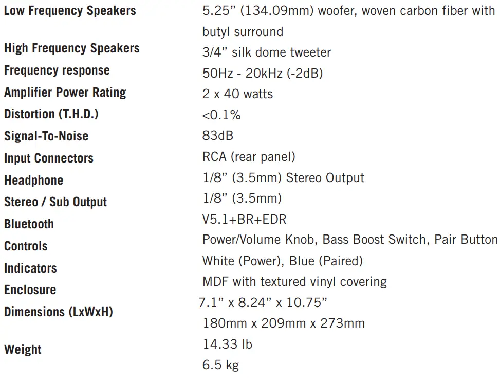 SAMSON-M30BT-Powered-Studio-Monitors-with-Bluetooth-fig-6