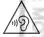 motorola T56ZH1 Mobile Cellular Phone User Guide - Warning possible hearing damage icon