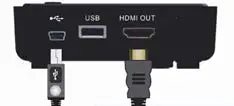 HDTV set connection with receiver 02
