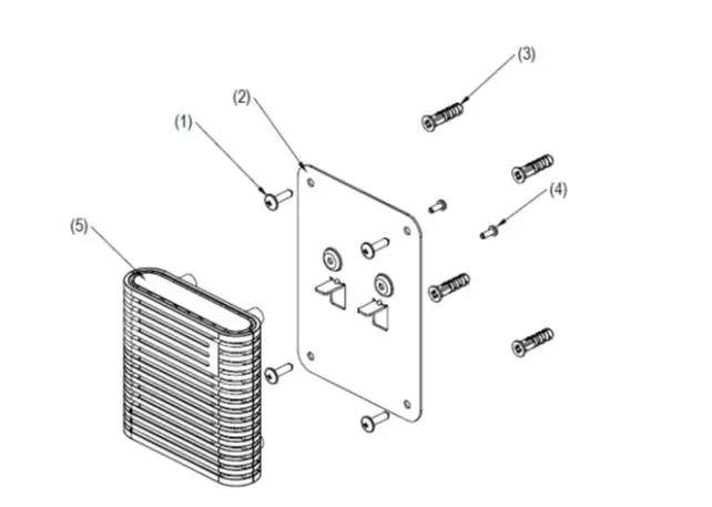 Mounting the receiver to the Wall