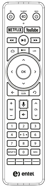 tech4home Khamsin M1 Remote Control -