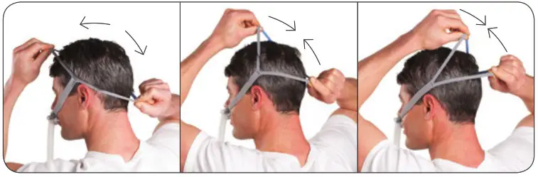 ResMed P10 AirFit Nasal Pillows System - Adjustment