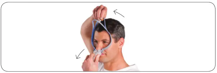ResMed P10 AirFit Nasal Pillows System - Removal