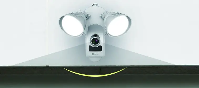 ezviz Smart Security Light Camera - Extra Protection with Active Defense