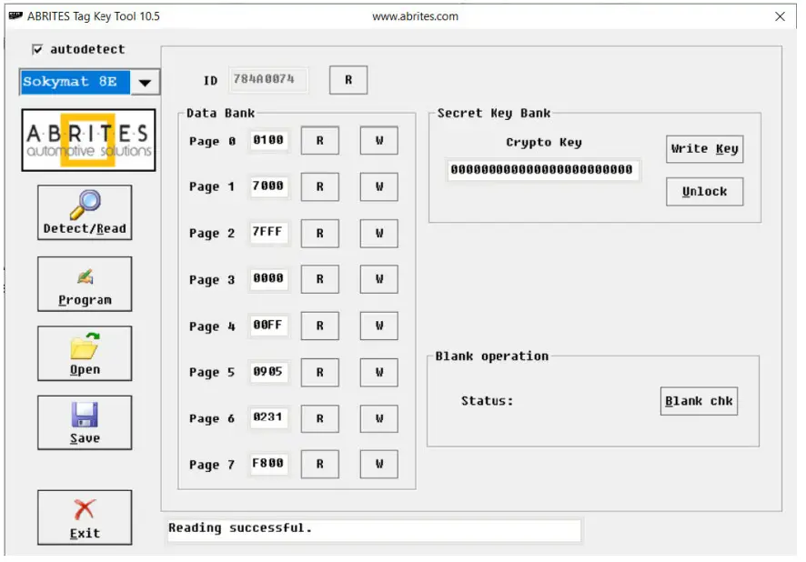 abrites KT010 DIAGNOSTICS TAG KEY TOOL - figure 10