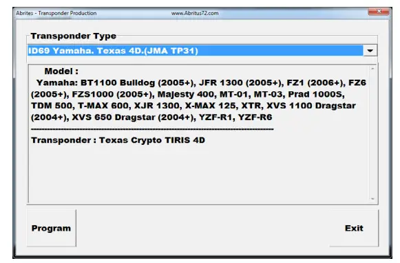 abrites KT010 DIAGNOSTICS TAG KEY TOOL - figure 17